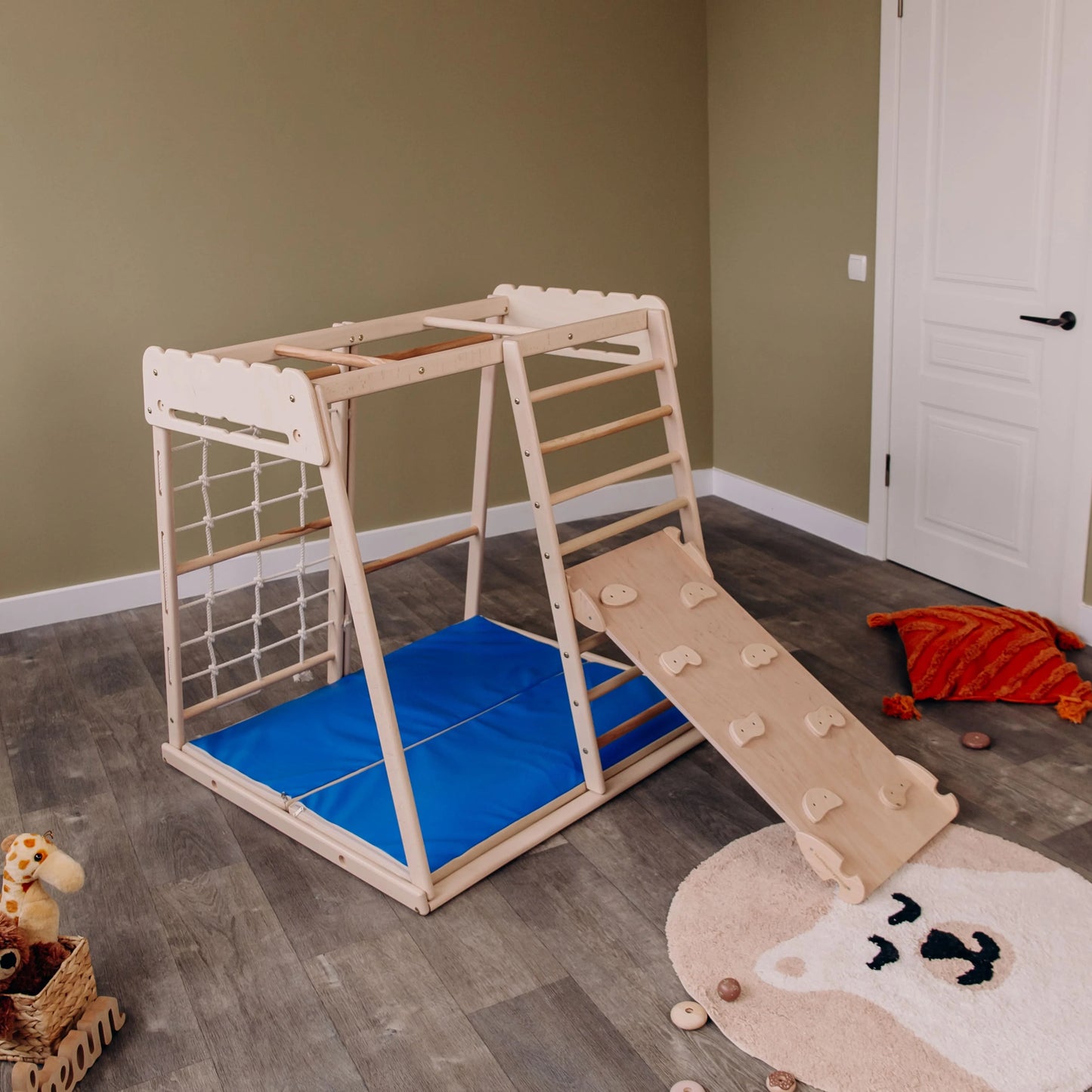 Дървена катерушка Jungle Gym