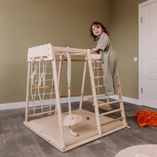 Дървена катерушка Jungle Gym